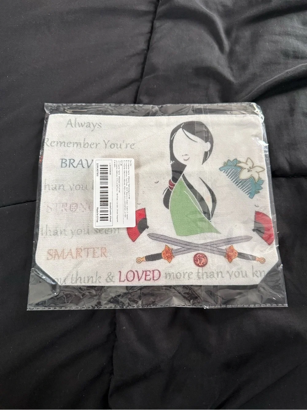 Mulan Makeup Bag